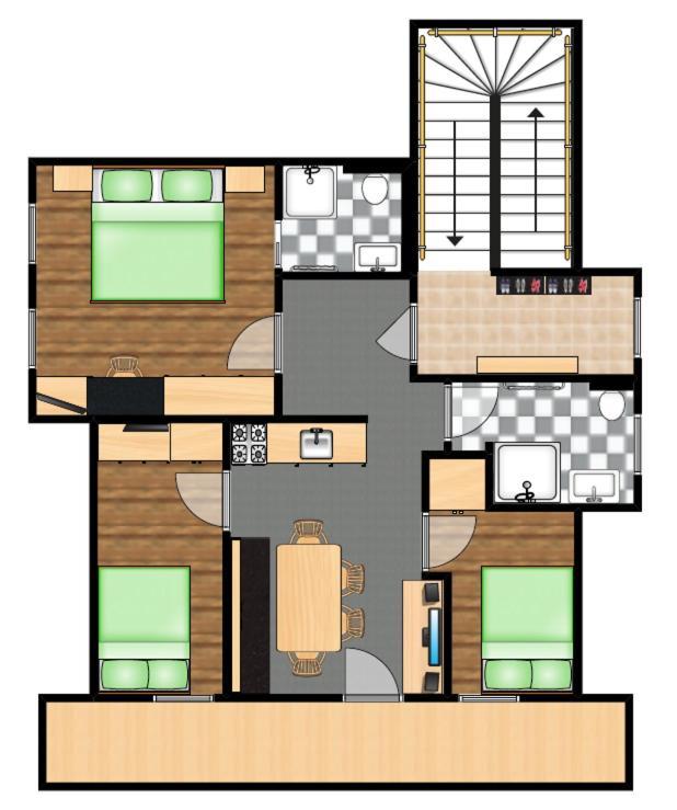 Gaestehaus Eder Tröpolach Kamer foto